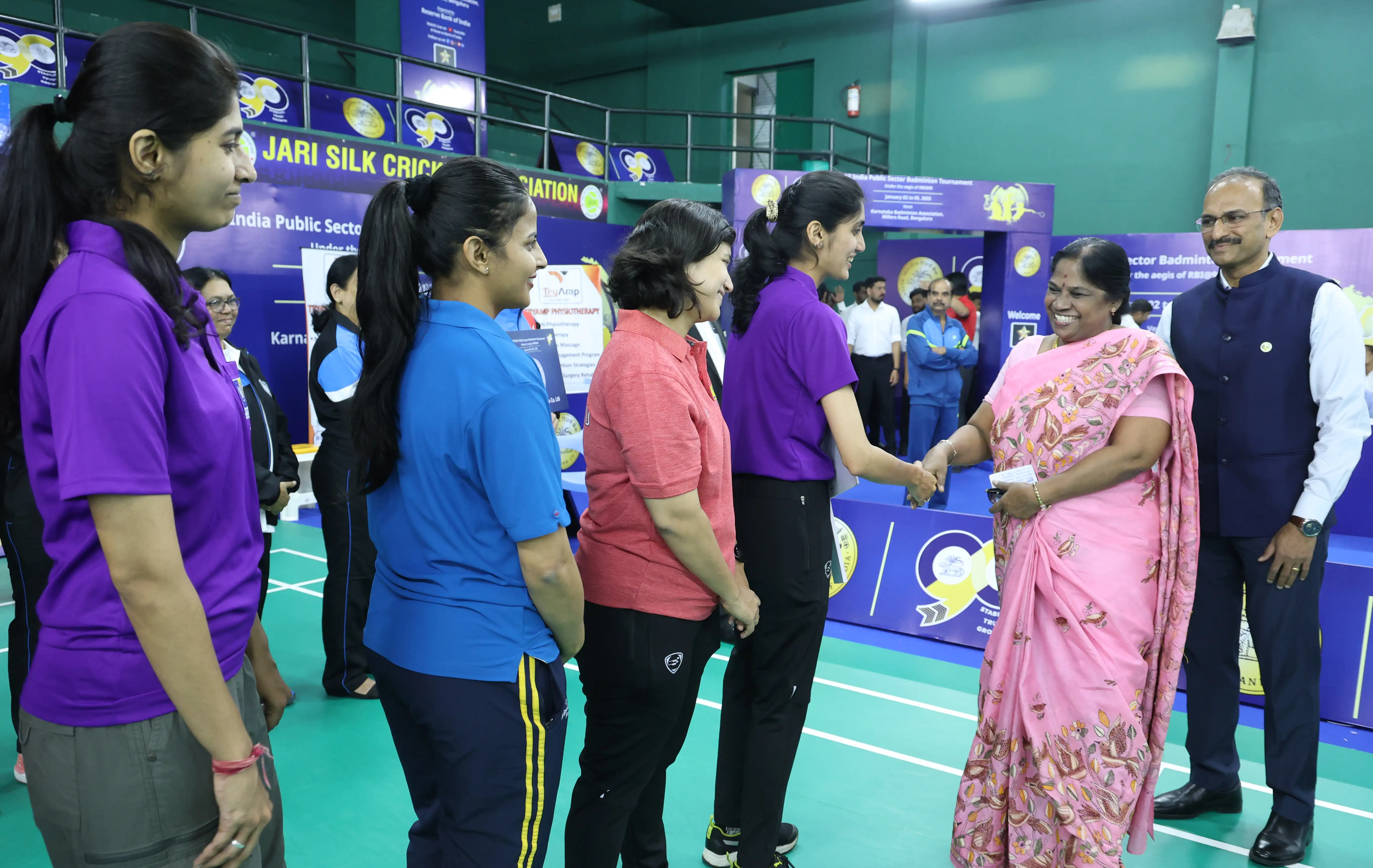 RBI@90 - All India Public Sector Badminton Tournament 2025 at Bengaluru