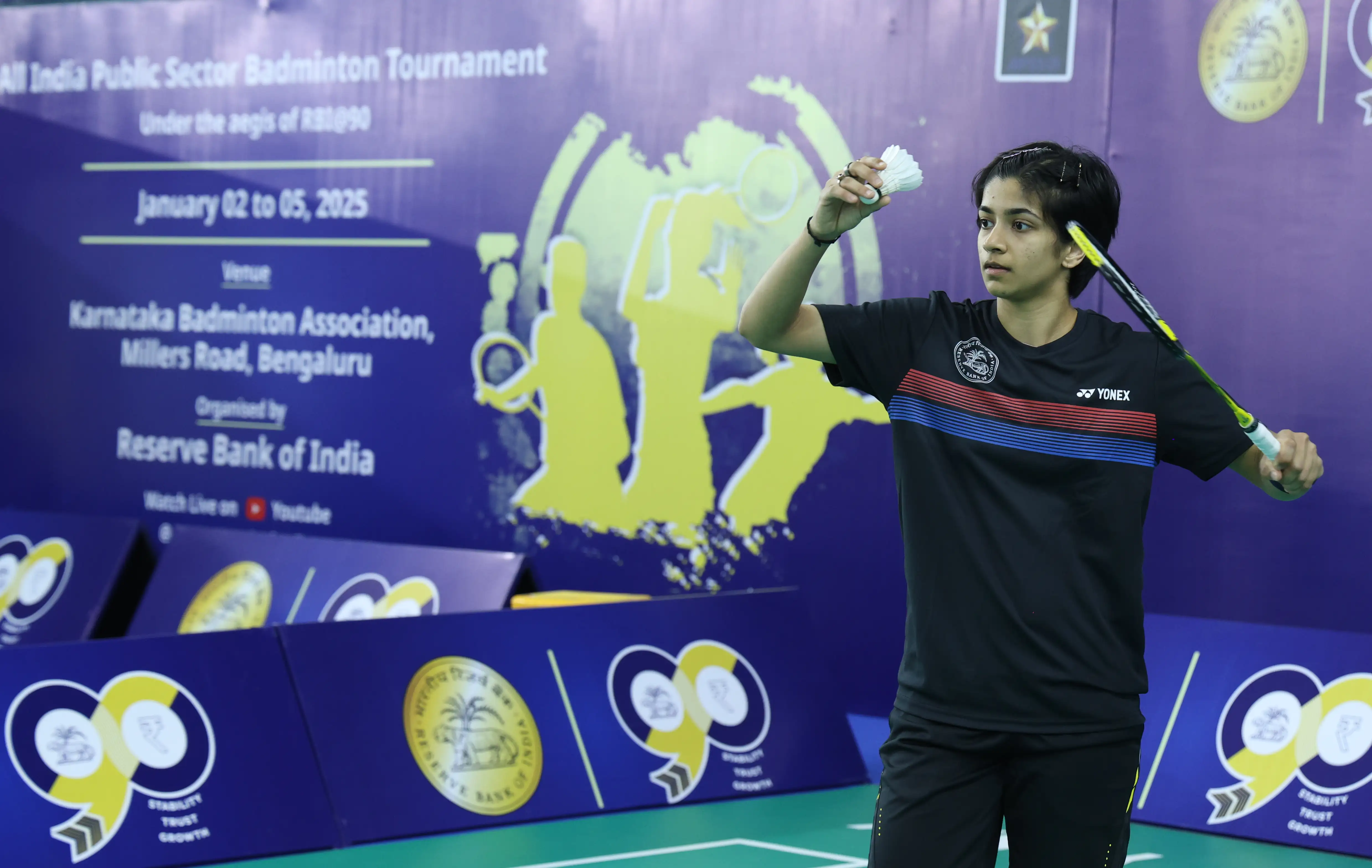 RBI@90 - All India Public Sector Badminton Tournament 2025 at Bengaluru