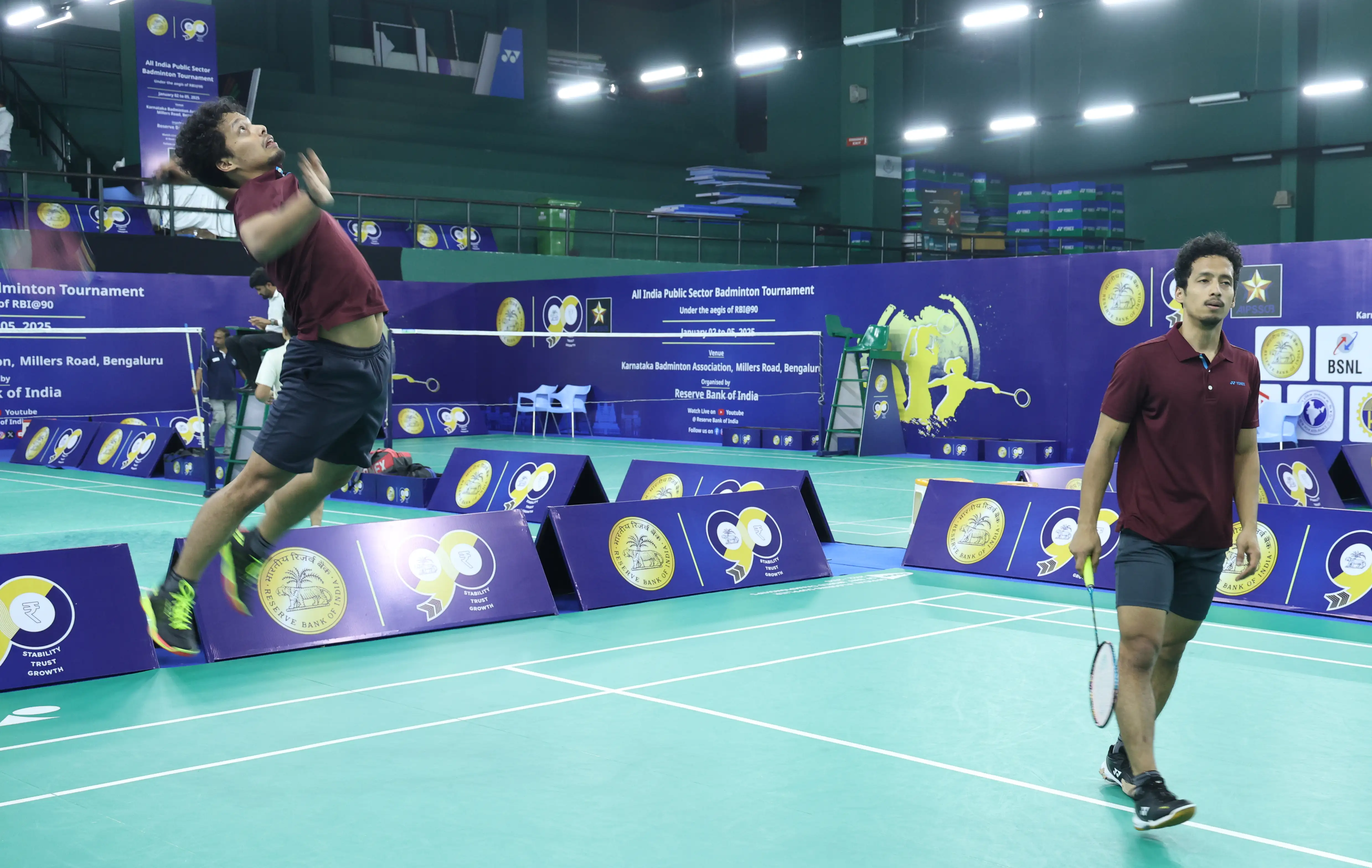RBI@90 - All India Public Sector Badminton Tournament 2025 at Bengaluru