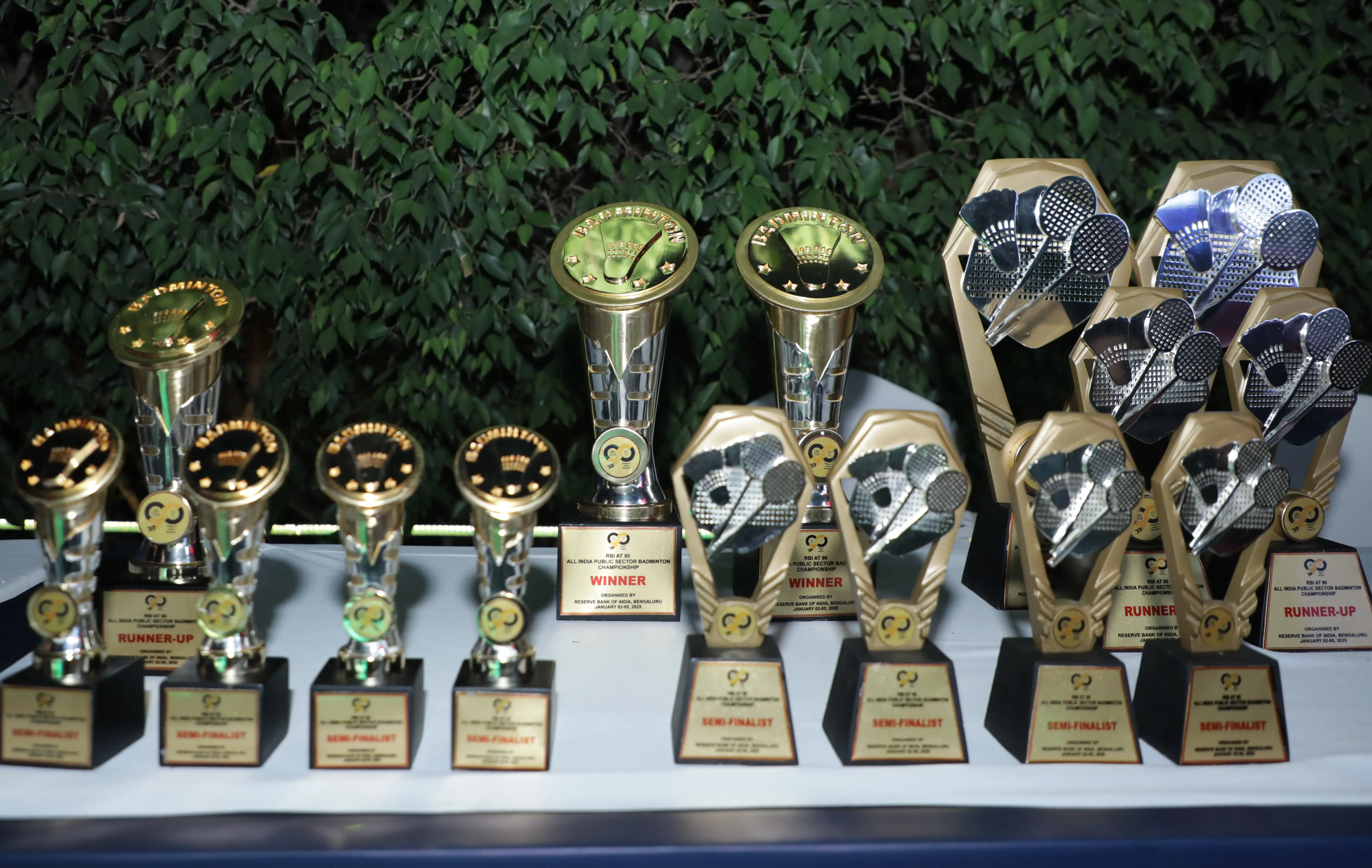 RBI@90 - All India Public Sector Badminton Tournament 2025 at Bengaluru
