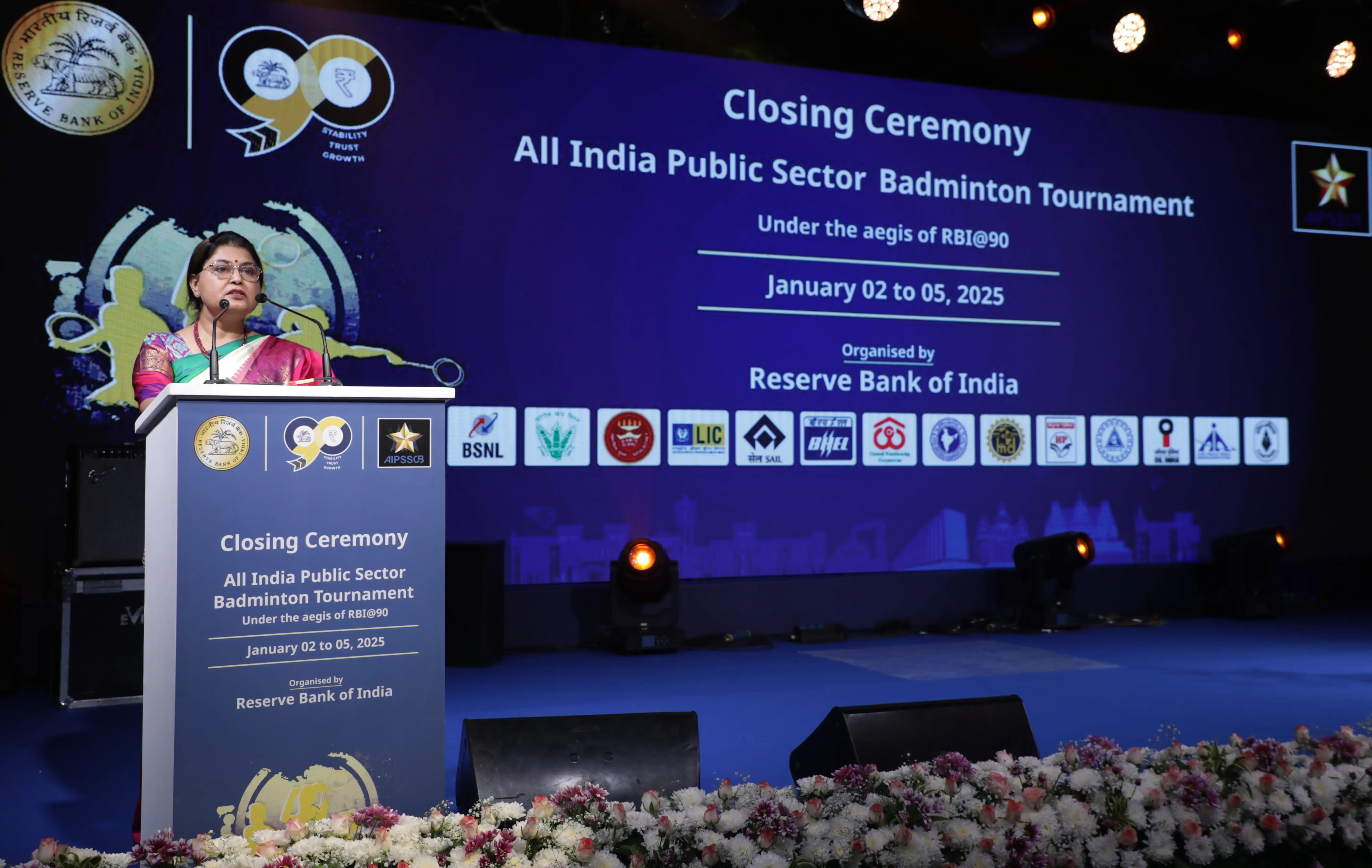 RBI@90 - All India Public Sector Badminton Tournament 2025 at Bengaluru