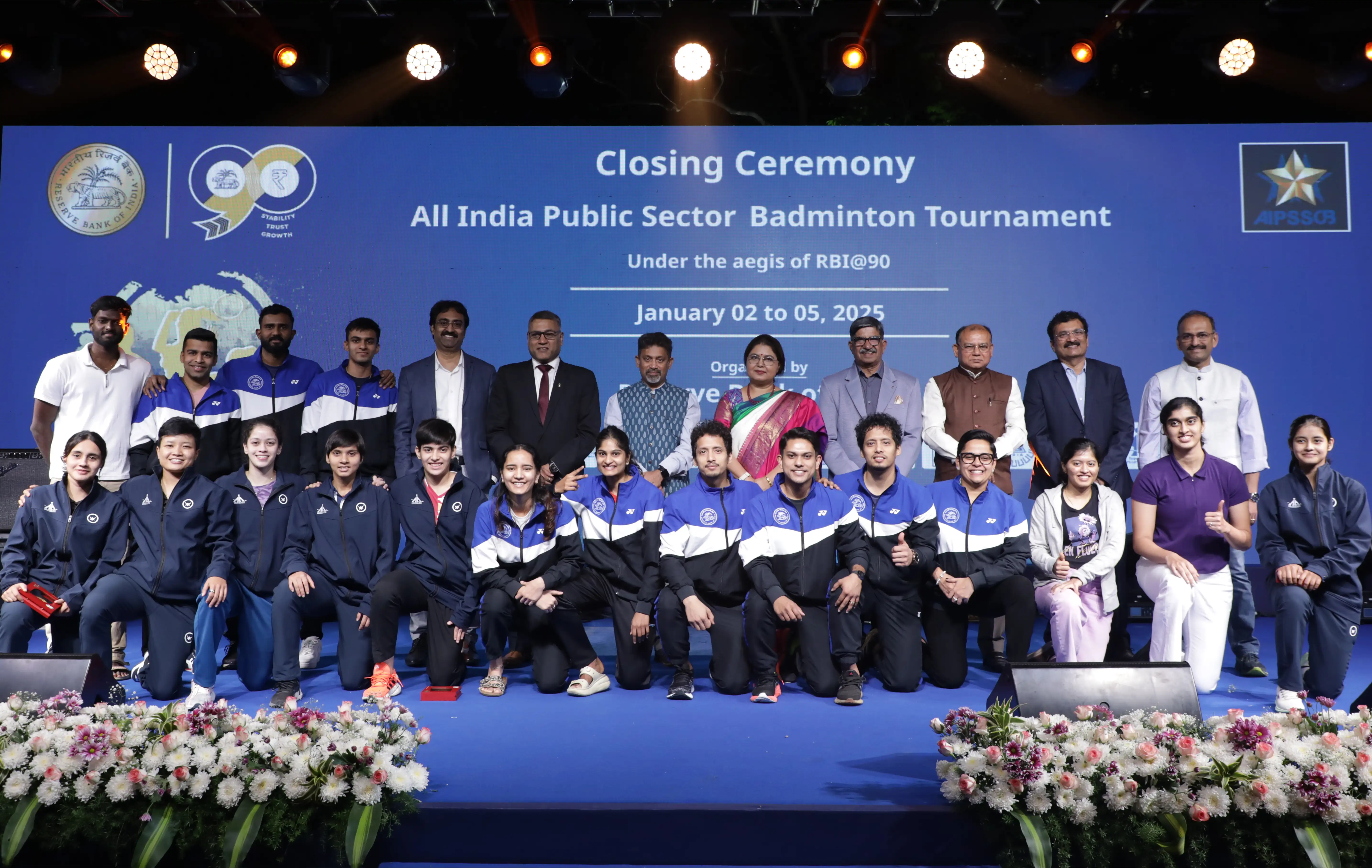 RBI@90 - All India Public Sector Badminton Tournament 2025 at Bengaluru