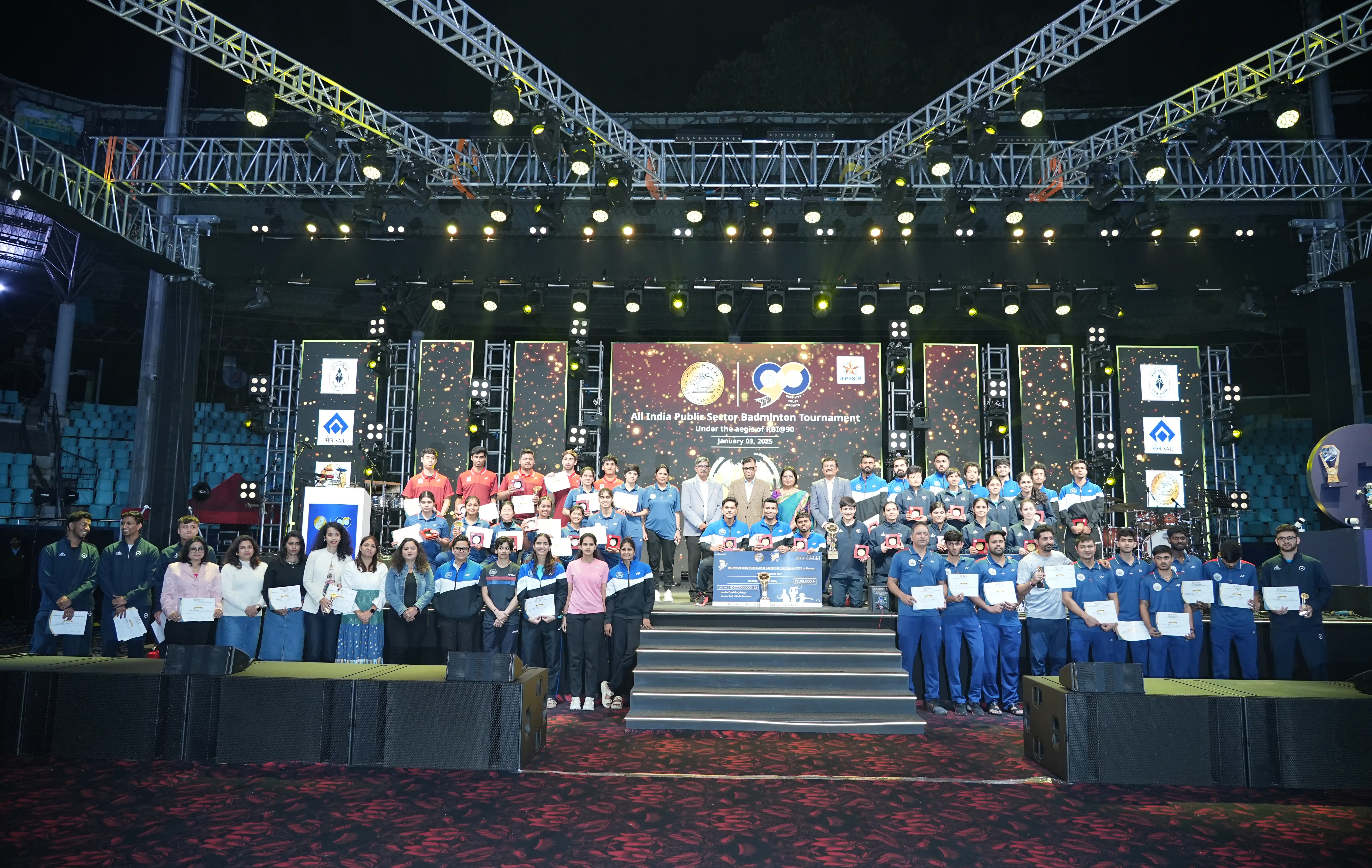 RBI@90 - All India Public Sector Badminton Tournament 2025 at Bengaluru