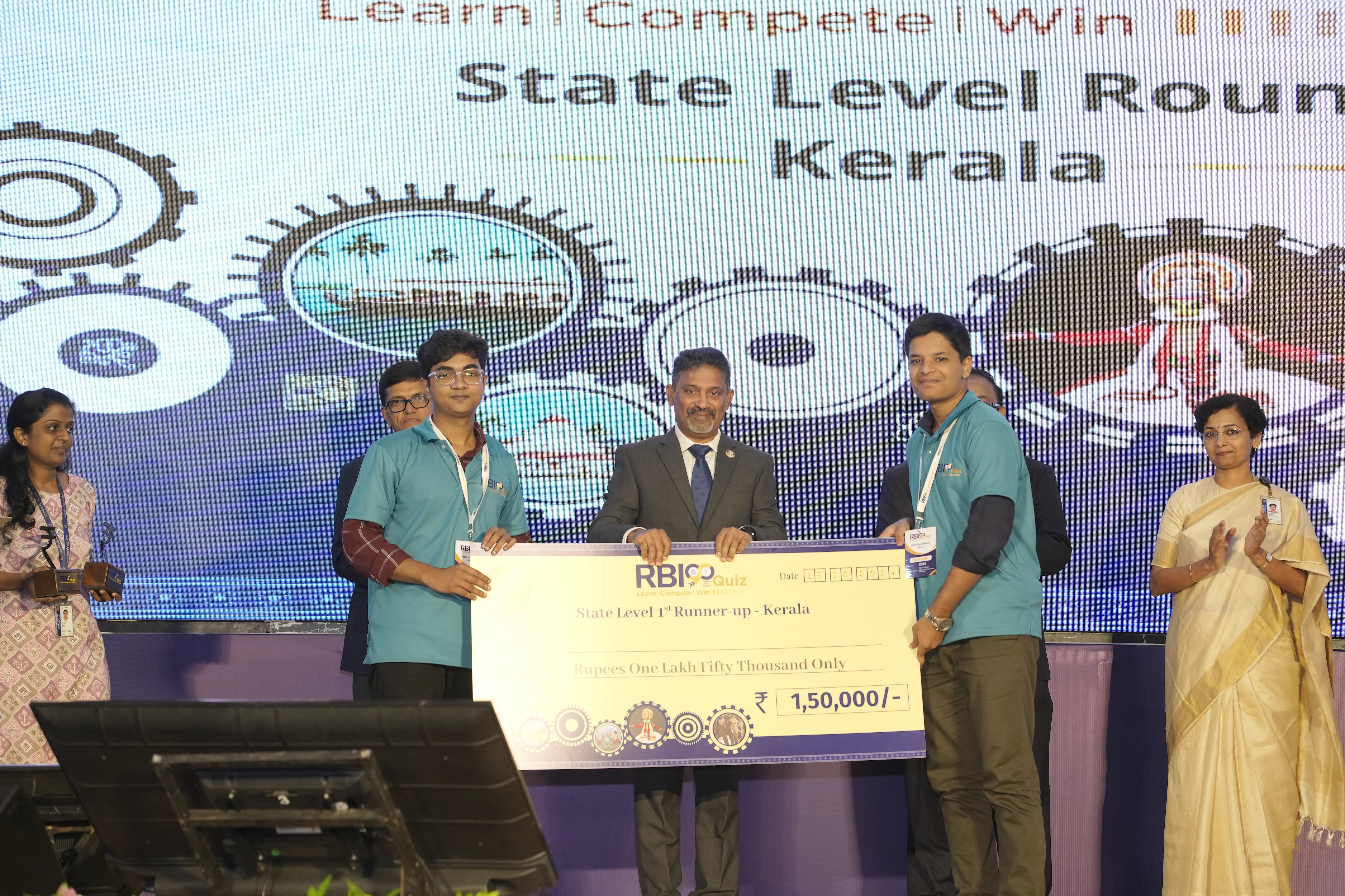 5. First runners-up from NSS College of Engineering, Palakkad