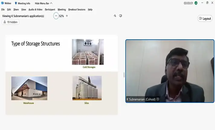 One-Day Workshop on Financing Post Harvest Management Infrastructure (Online Mode) (May 31, 2024)