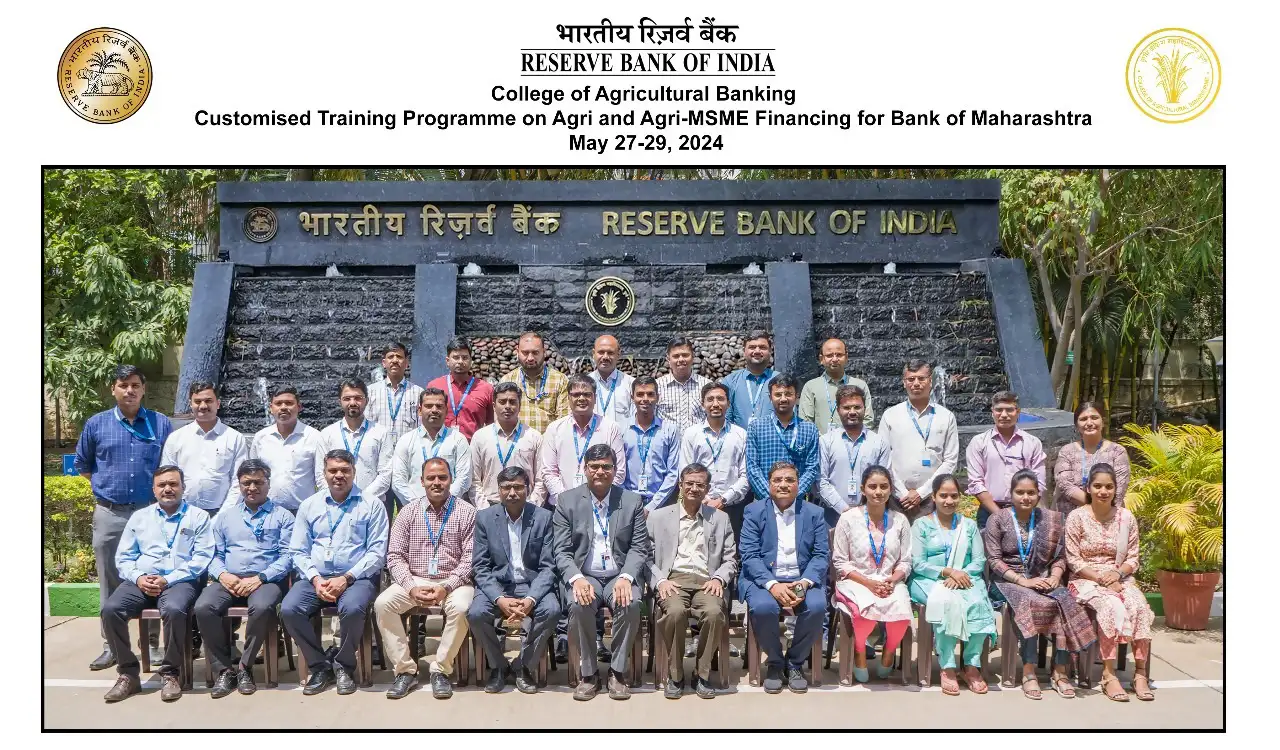 Customised Training Programme on Agri and Agri-MSME Financing for Bank of Maharashtra (May 27-29, 2024)