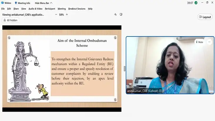 Webinar on Financial Consumer Protection – Policy Approaches and Initiatives of Reserve Bank of India (May 24, 2024)
