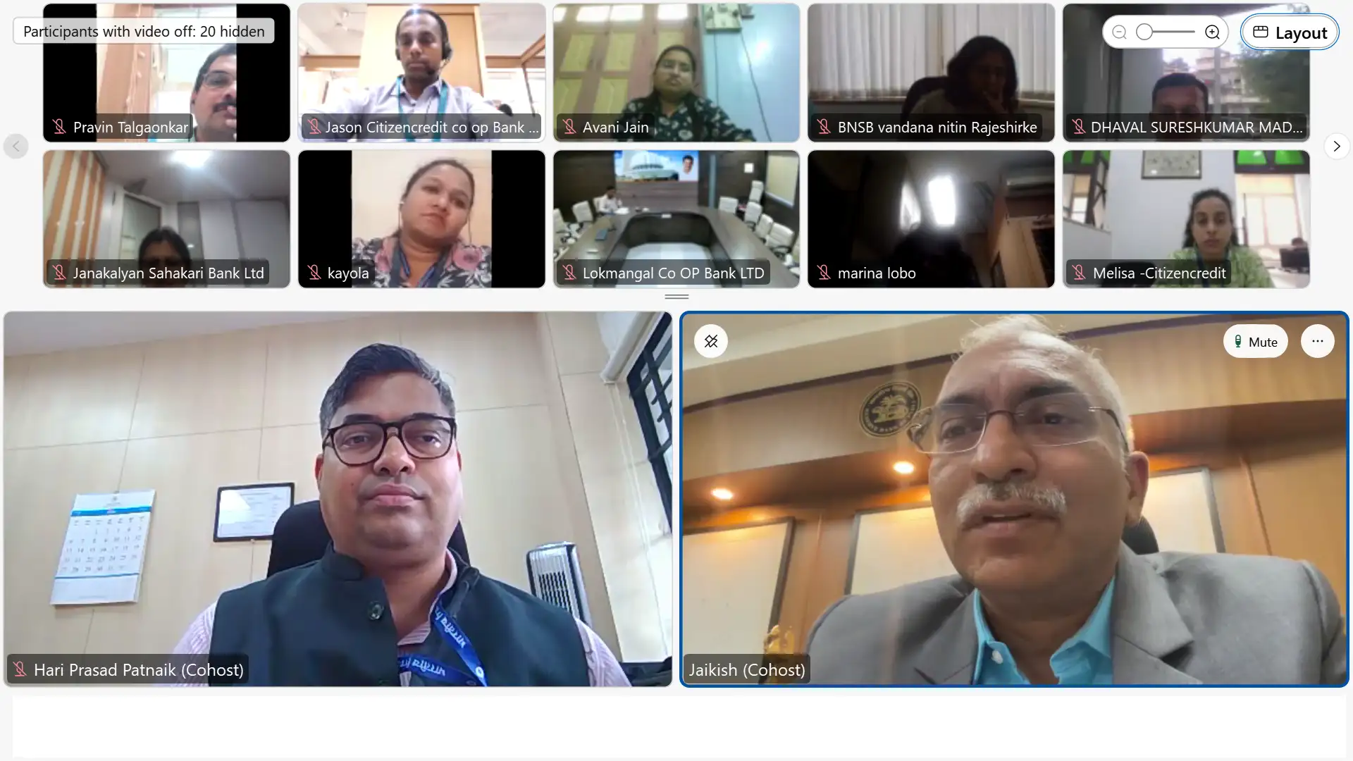 Basic Programme on Credit Management for Officers of Urban Co-operative Banks: October 21-25, 2024 (online-webex)