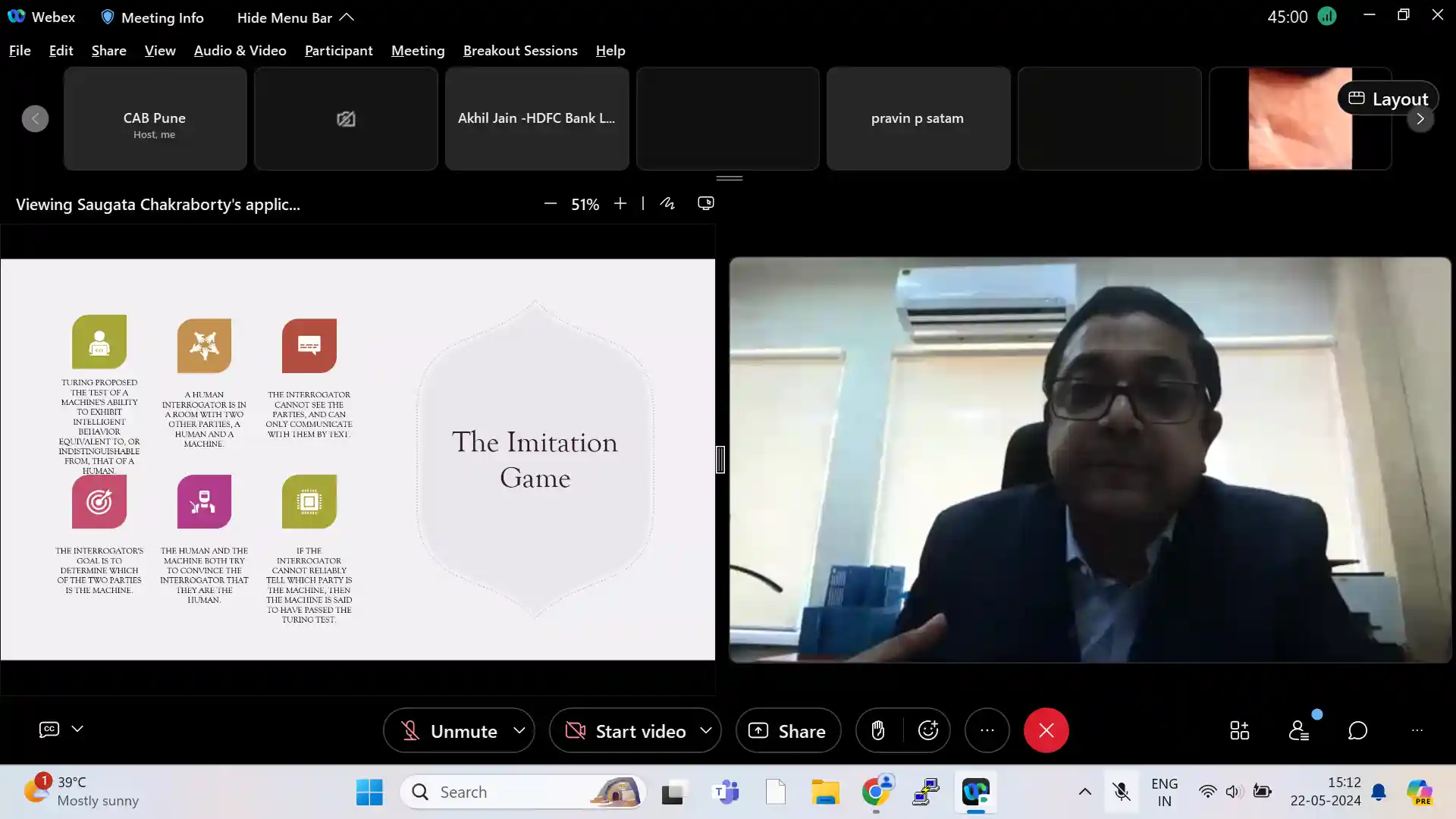 Webinar on 'Future of Human Interaction with Artificial Intelligence' (Online): May 22, 2024