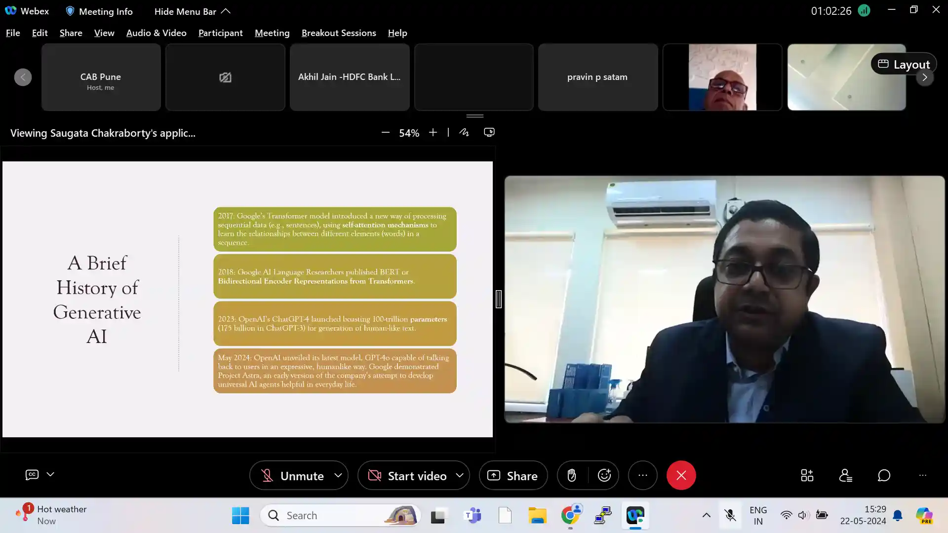 Webinar on 'Future of Human Interaction with Artificial Intelligence' (Online): May 22, 2024