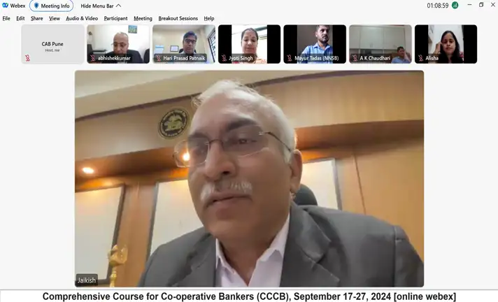 Comprehensive Course for Co-operative Bankers: September 17-27, 2024 (online mode)