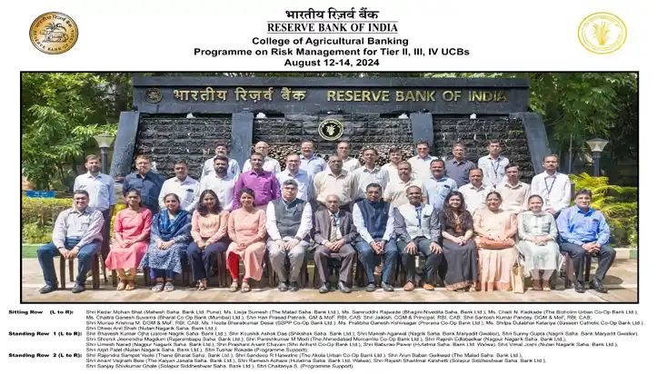 Programme on Risk Management for Tier II, III & IV UCBs: August 12-14, 2024 (in-campus)