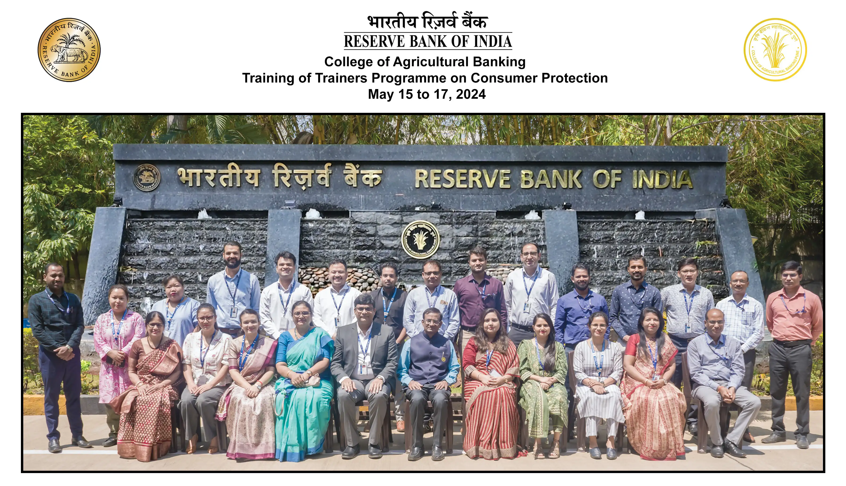 Training of Trainers Programme on Consumer Protection (May 15 to 17, 2024)