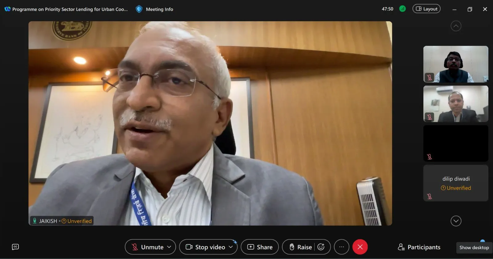 Programme on Priority Sector Lending for Urban Cooperative Banks  (Online Mode) (May 26 - 28, 2025)