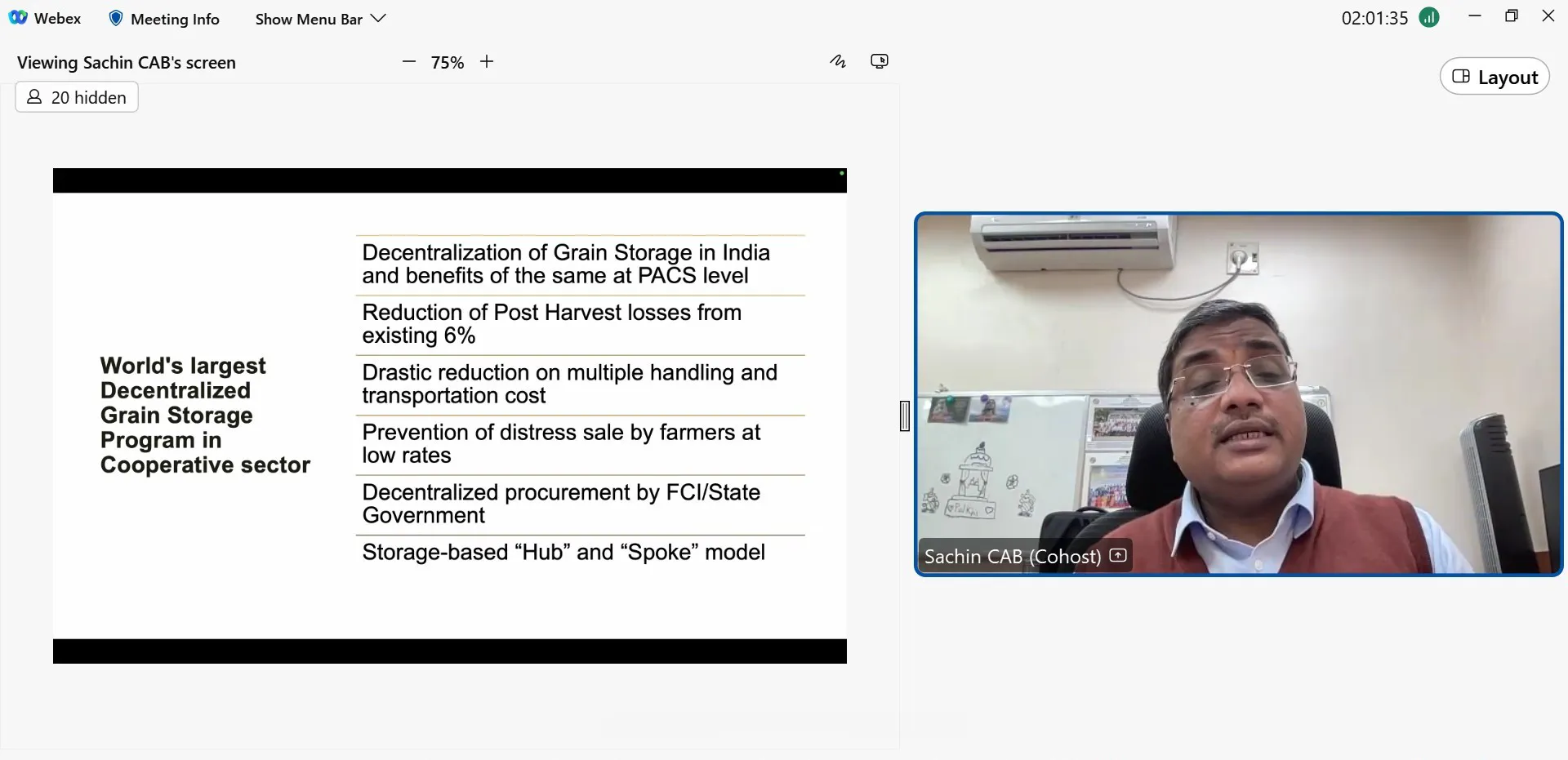One-Day Workshop on Financing Post Harvest Management Infrastructure (Online Mode) (March 07, 2025)