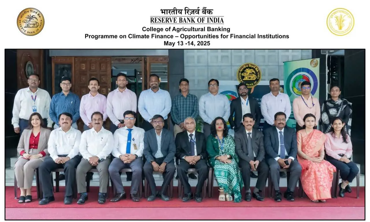 Programme on Climate Finance – Opportunities for Financial Institutions (May 13 & 14, 2025)