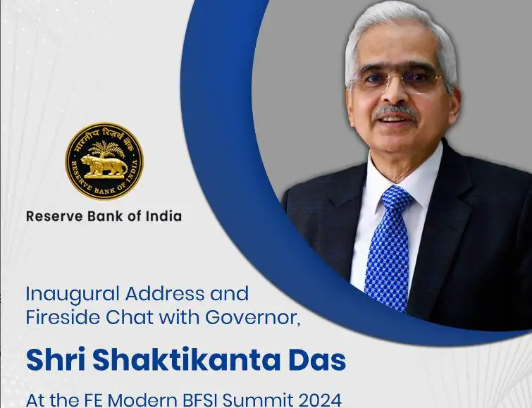 Inaugural address by Governor Shri Shaktikanta Das followed by Fireside Chat at the FE Modern BFSI SUMMIT.