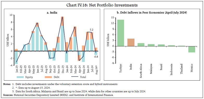 Chart IV.16: Net Portfolio Investments