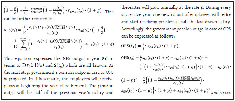 Box I: Projecting States’ Pension Outgo: Model Dynamics_cont.