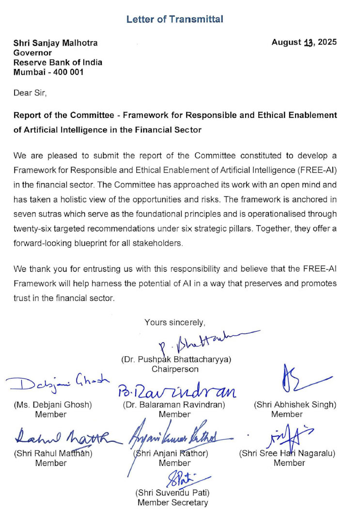 Letter of Transmittal
