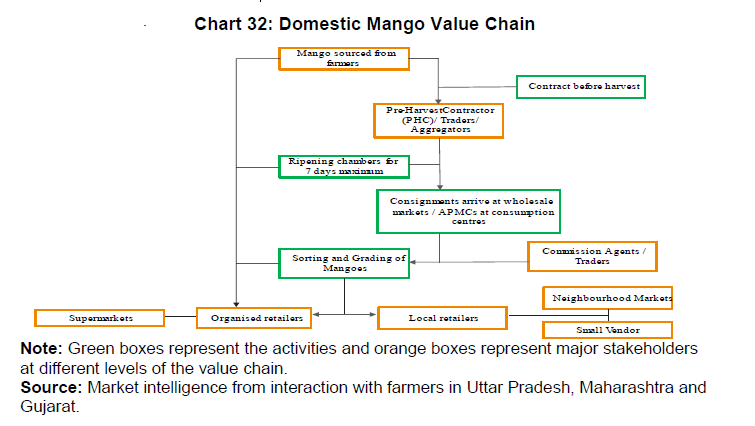 Chart 32: Domestic Mango Value Chain