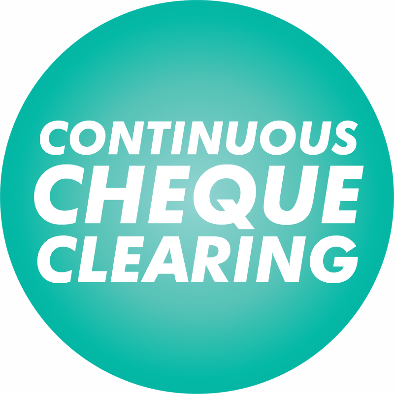 ਚੈੱਕਸ ਦੀ ਜ਼ਿਆਦਾ ਤੇਜ਼ ਕਲੀਅਰਿੰਗ