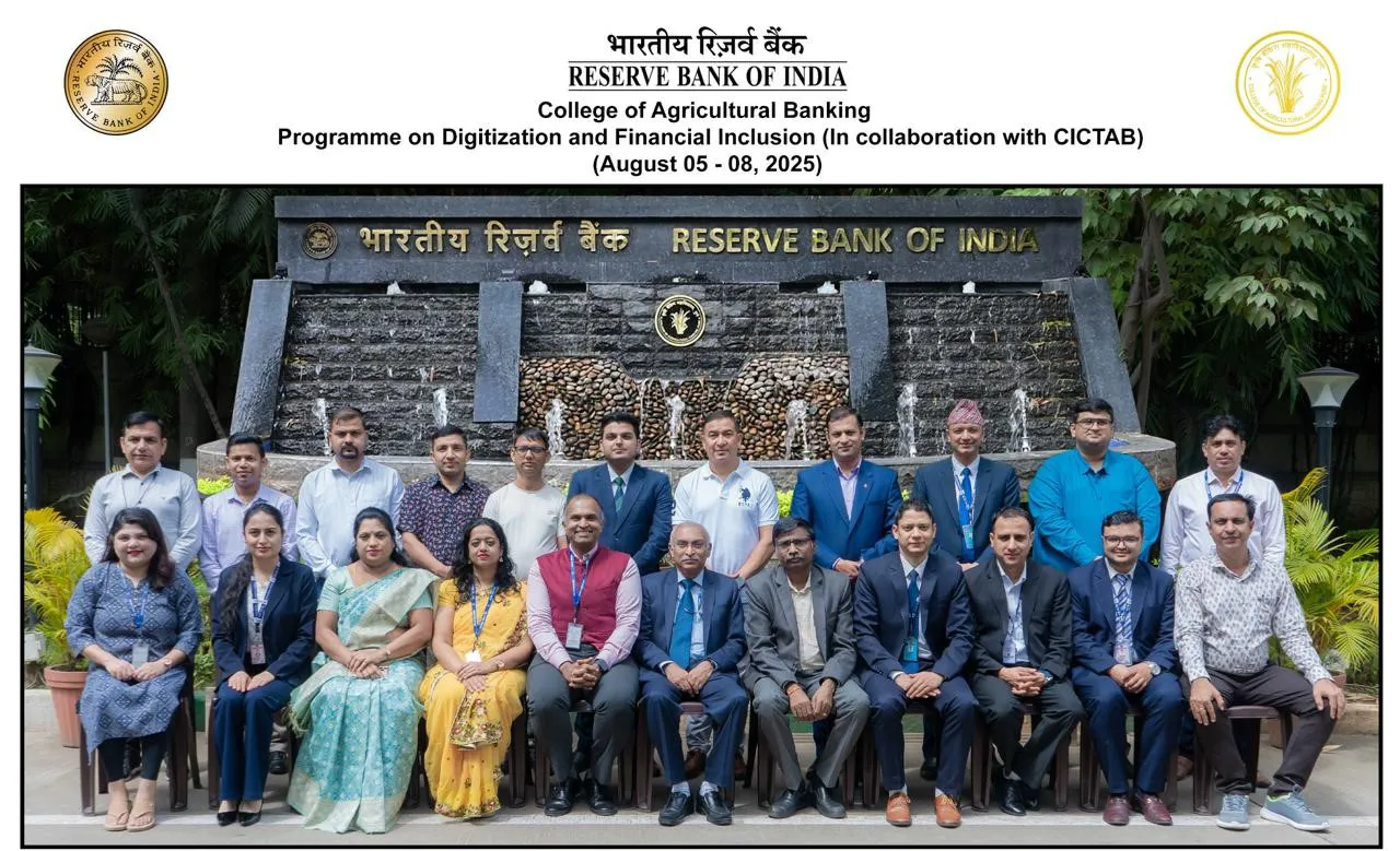 8th Programme on Digitalization and Financial Inclusion (in collaboration with CICTAB)  August 05 to 08, 2025