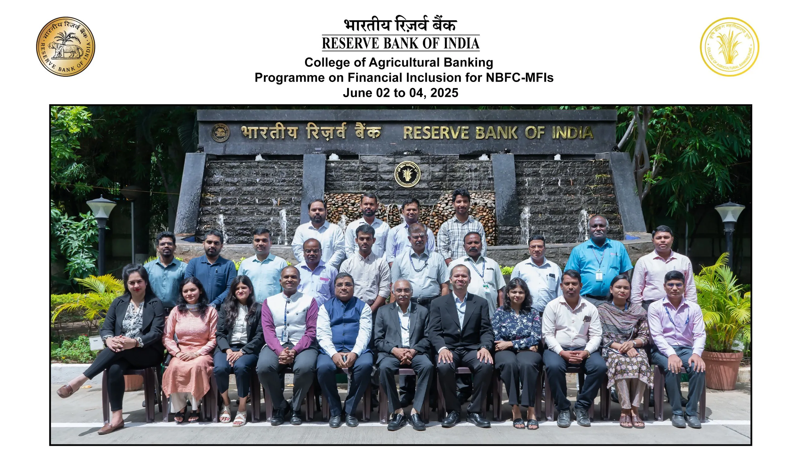 Programme on Financial Inclusion for NBFC-MFIs (June 02 to 04, 2025)