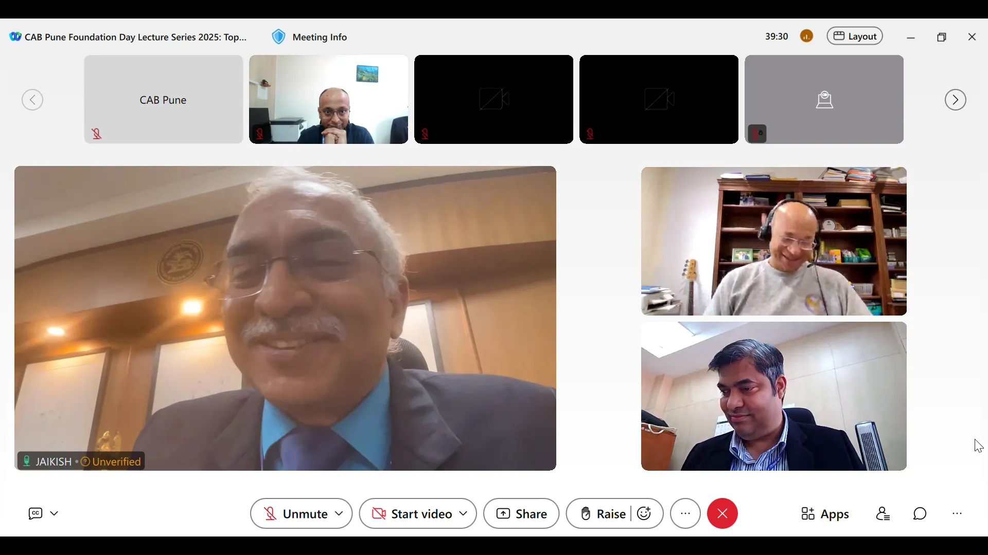 Foundation Day Lecture on topic  “Bank balance sheet Risk Management & lessons learned from the 2023 bank failures and Risk Culture” by Professor Moorad Choudhry-  October 03, 2025