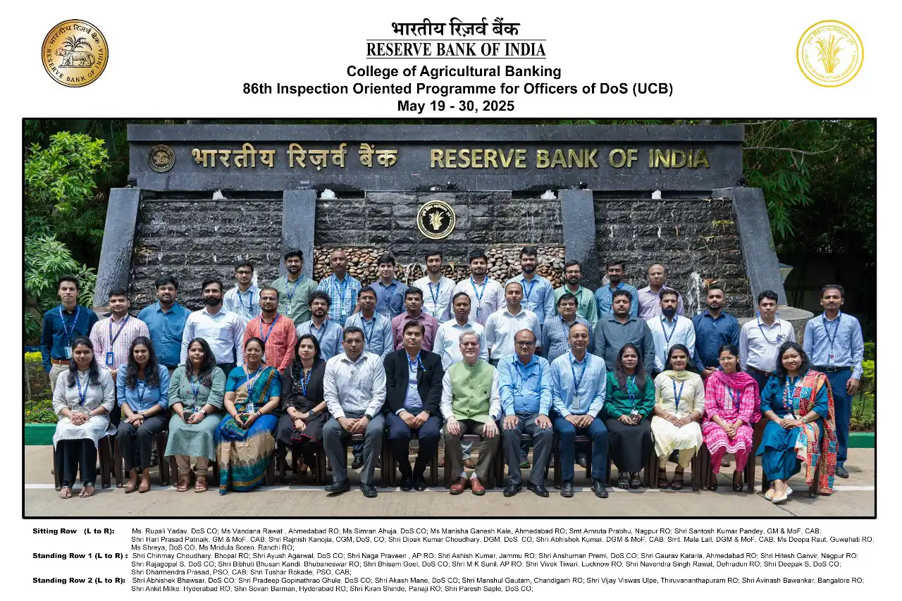 86th Inspection Oriented Programme for the Officers of DoS (UCB):  May 19-30, 2025 (in-campus)