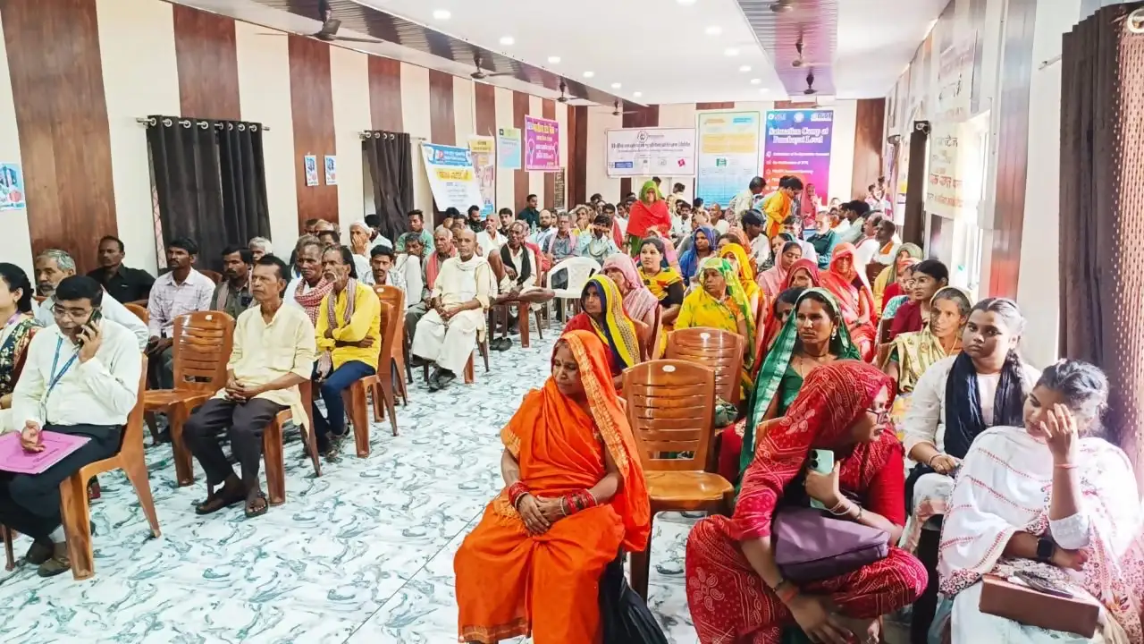 FI Sauration camp at Nateran, Vidisha