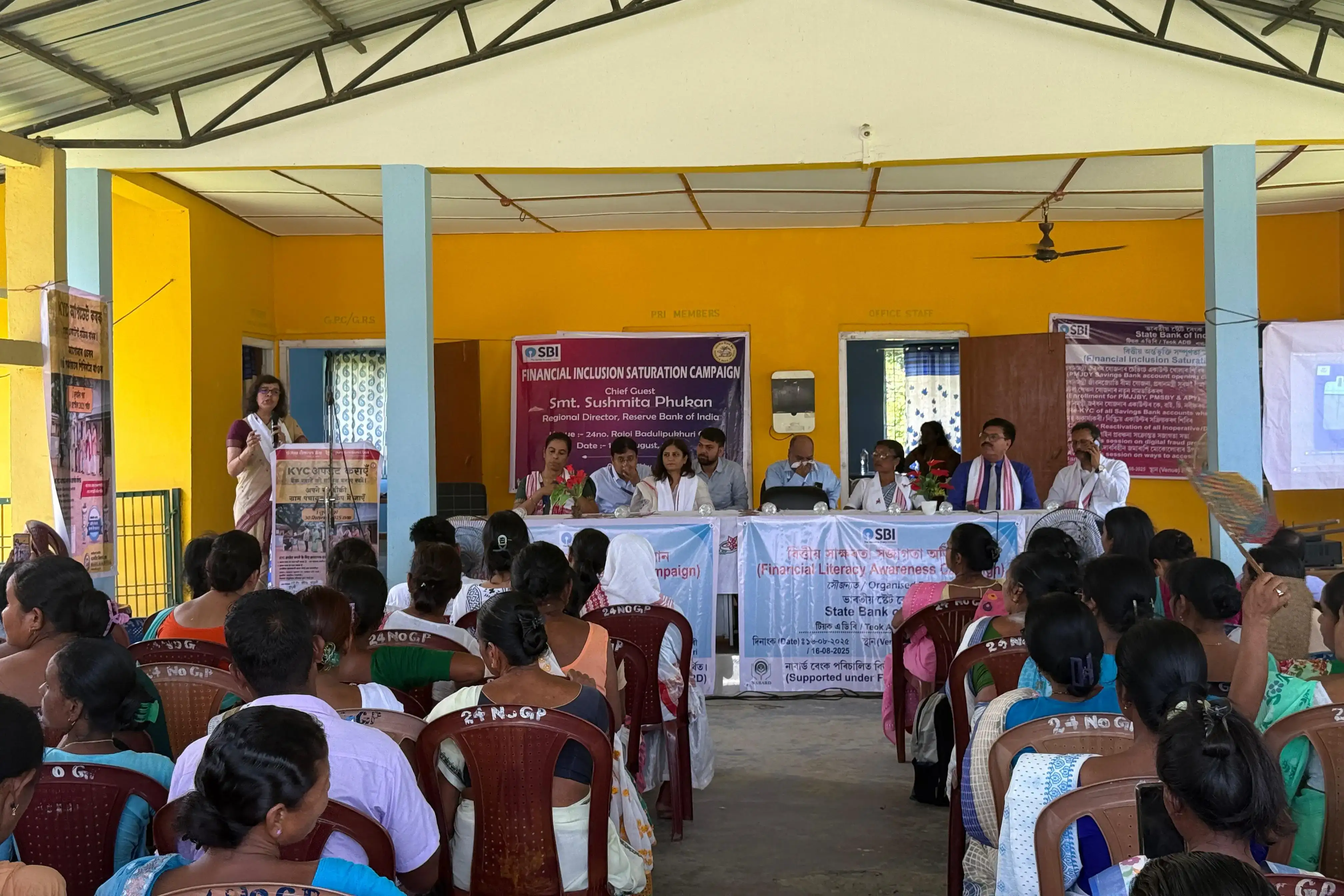 Camp conducted at Rajoi Badulipukhuri GP, Jorhat