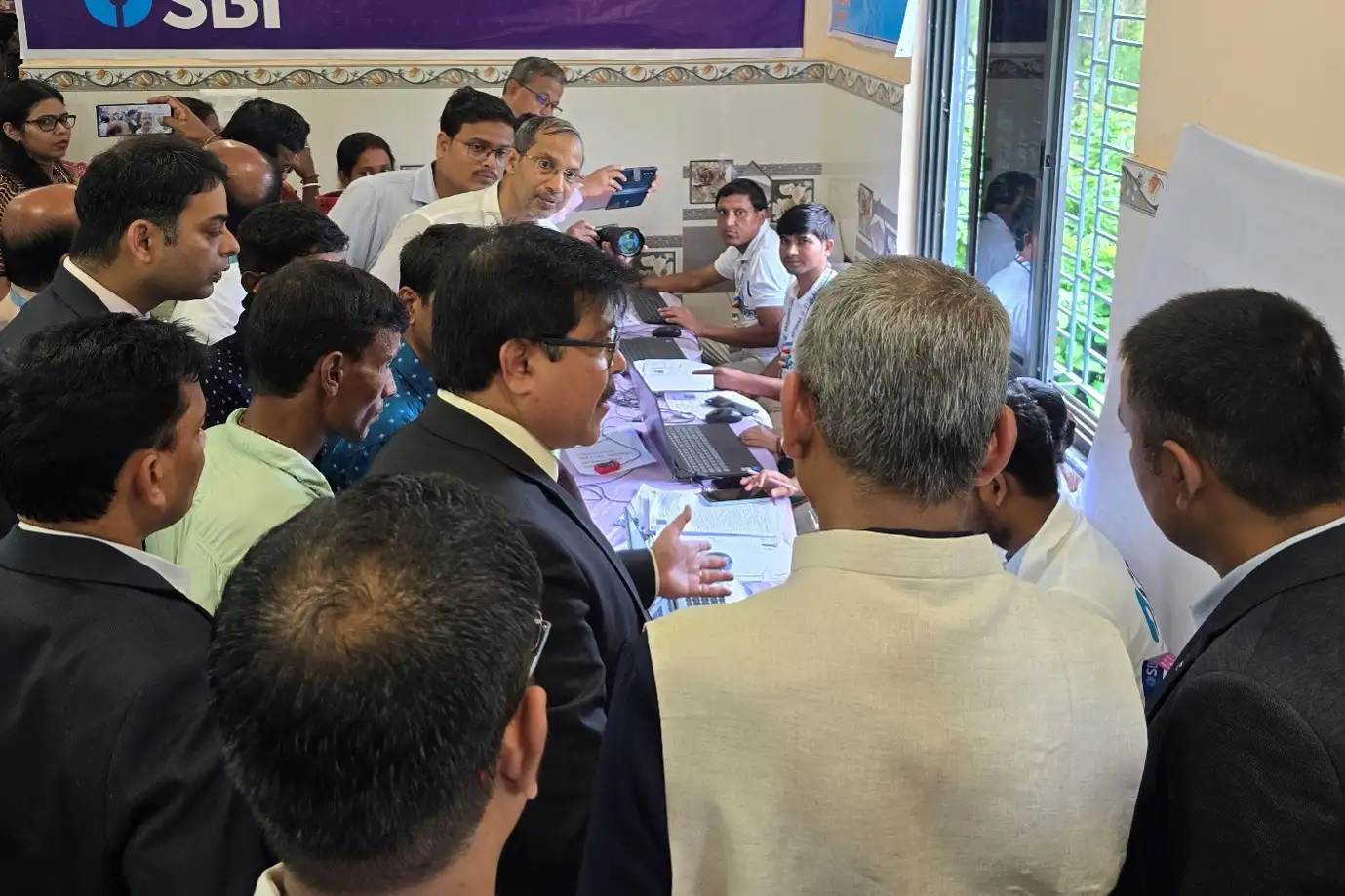 Camp no 1 at Kharui GP in Shahid Matangini block