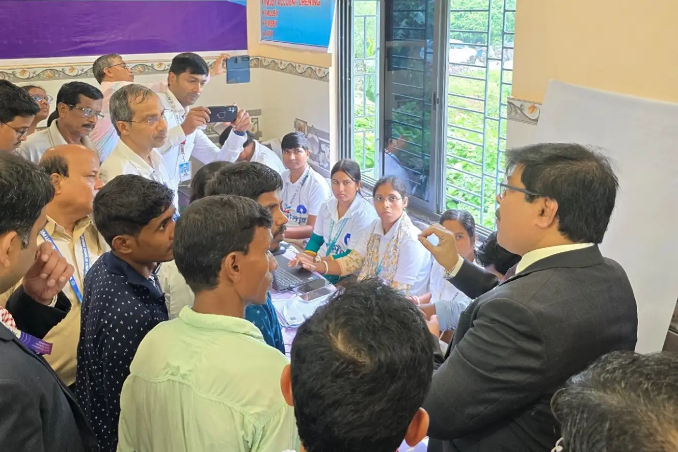 Camp no 1 at Kharui GP in Shahid Matangini block