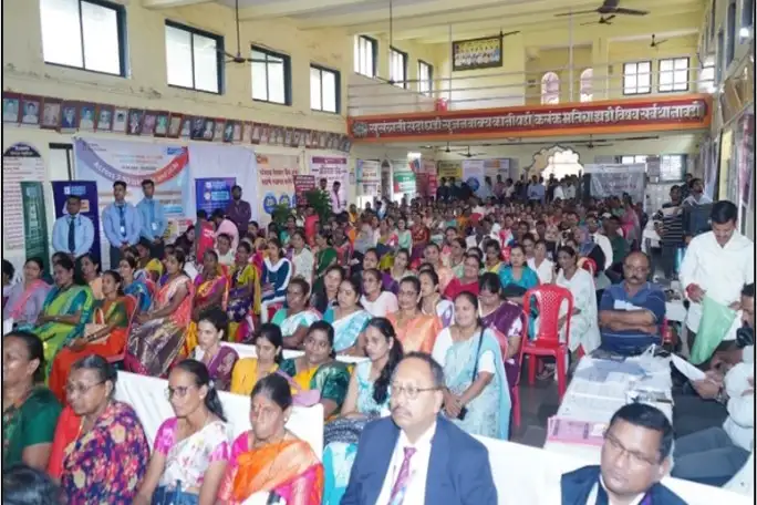 Camp 1: FI Saturation camps at Pen and Vadkhal, Raigad district on August 11, 2025 attended by Shri Vivek Deep, Executive Director, Shri Suman Ray, Regional Director, MRO and Dr Jyoti Saxena, DGM, FIDD, MRO